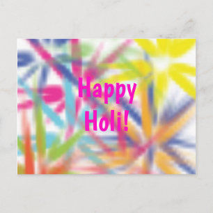 Happy Holi, festival of colours, holi hai Postcard