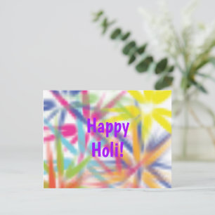 Happy Holi, festival of colours, holi hai Postcard