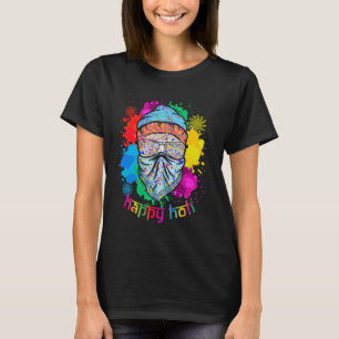 Happy Holi Hindu Festival Colours Phagwah Sunglass T-Shirt