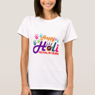 Happy Holi T-shirt pour Unisex