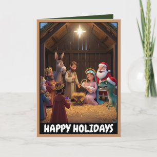 Happy Holiday atheist Card