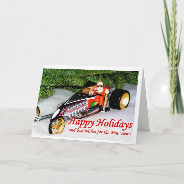 happy holiday card (Front)