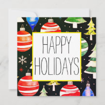 Happy holiday cards