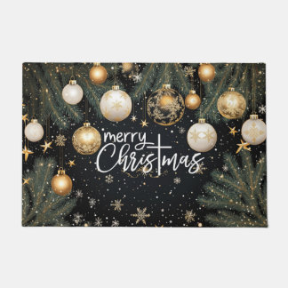 Happy Holiday Christmas Doormat – Festive Welcome