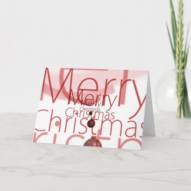 Happy Holiday Decorative Christmas Ornament (Front)