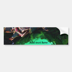 Happy Holiday Greetings_ Bumper Sticker