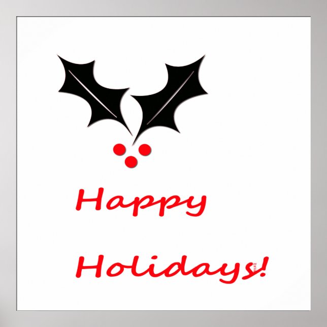 Happy Holiday Season! Poster (Front)