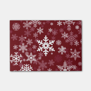 Happy Holiday Snowflakes design for Everyone Post-it Notes