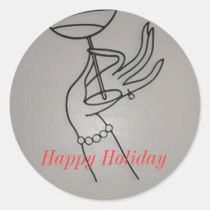 Happy Holiday! Sticker