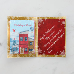 Happy Holiday Time Customize Card