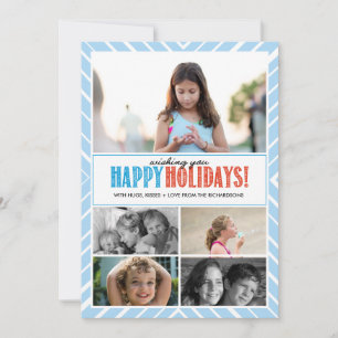 Happy Holiday Wishes x5 Card