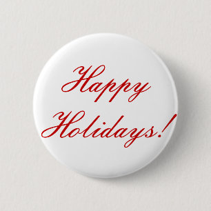 Happy Holidays! 2 Inch Round Button