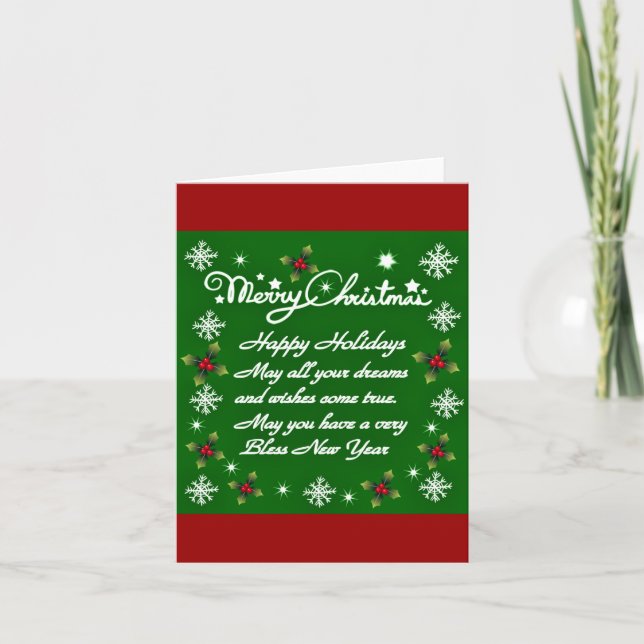 Happy Holidays#4_ Holiday Card (Front)