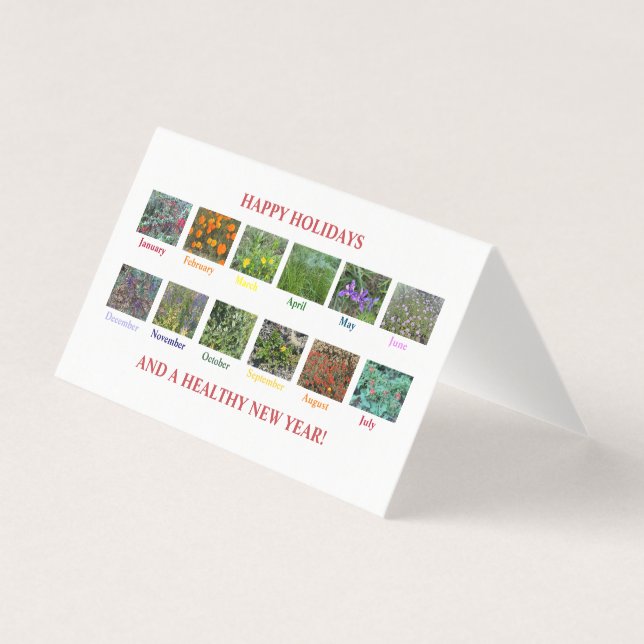 HAPPY HOLIDAYS AND A HEALTHY NEW YEAR! (Front)