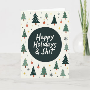 Happy Holidays And More Card