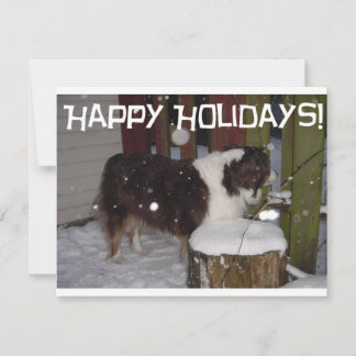 Happy Holidays Aussie Holiday Card