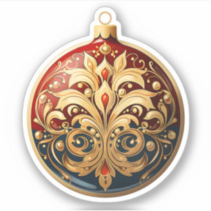 Happy Holidays Awesome Christmas Tree Bauble