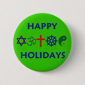 HAPPY HOLIDAYS Button