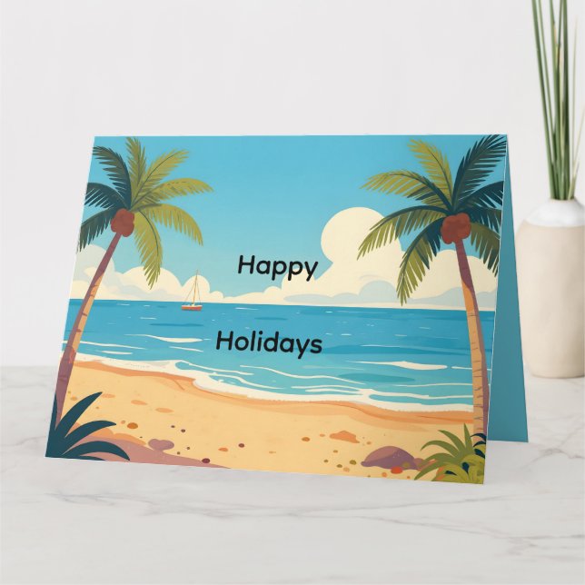 Happy Holidays Card (Front)