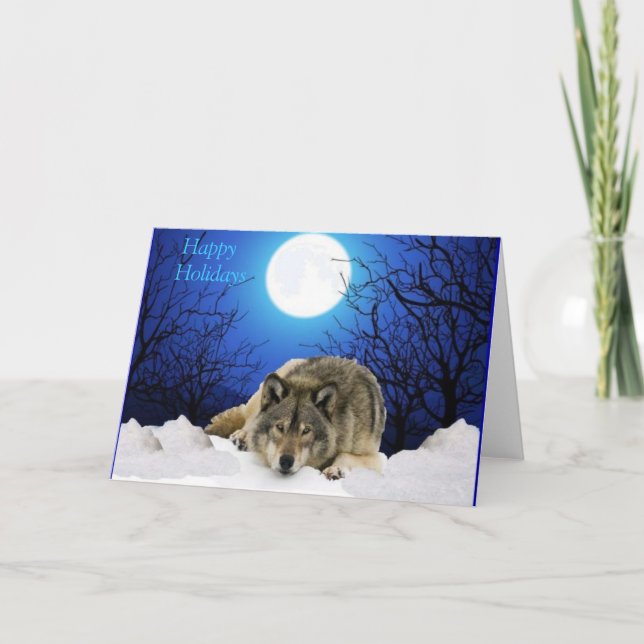 Happy Holidays Card (Front)