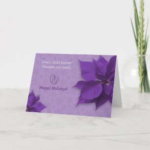 Happy Holidays Card - Trisomy 18 Foundation