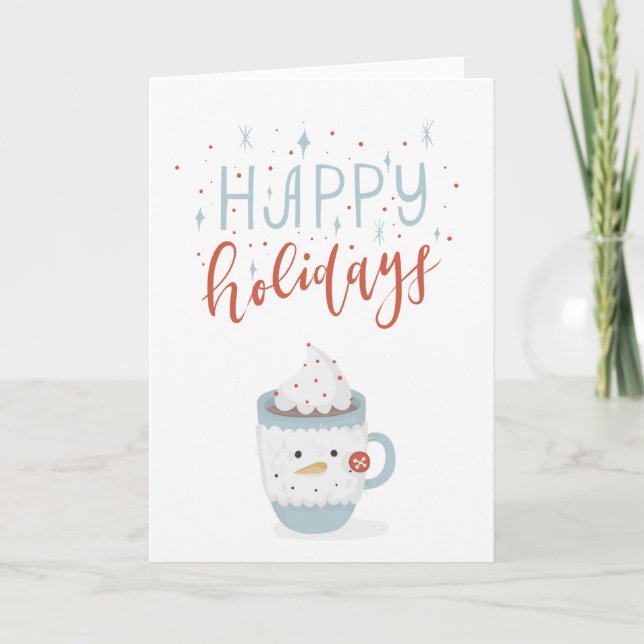 Happy Holidays Christmas Card (Front)
