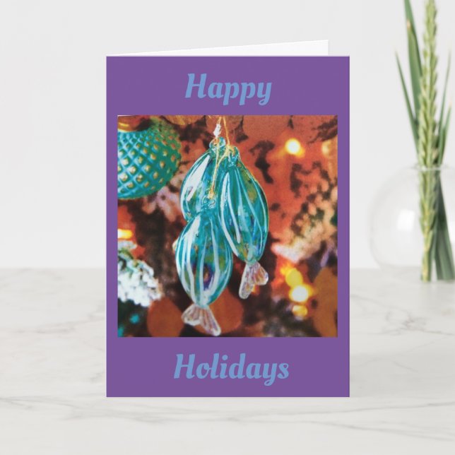 **HAPPY HOLIDAYS** CHRISTMAS CHEER TO YOU! HOLIDAY CARD (Front)