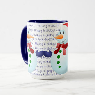 Happy Holidays Christmas Mug