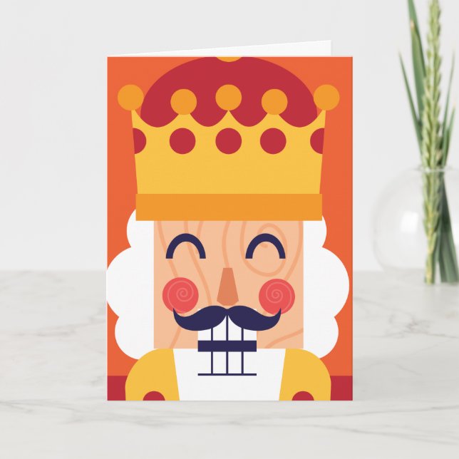 HAPPY HOLIDAYS | Christmas Nutcracker Holiday Card (Front)