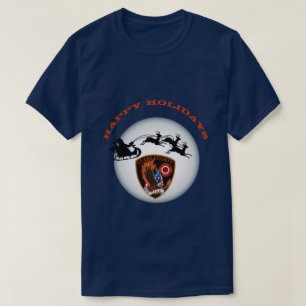 Happy Holidays Clark County Nevada Fire T-Shirt