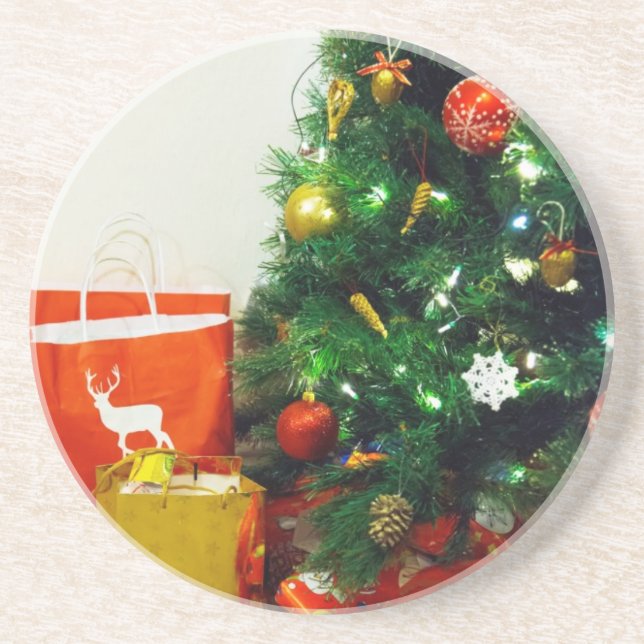HAPPY HOLIDAYS COASTER (Front)