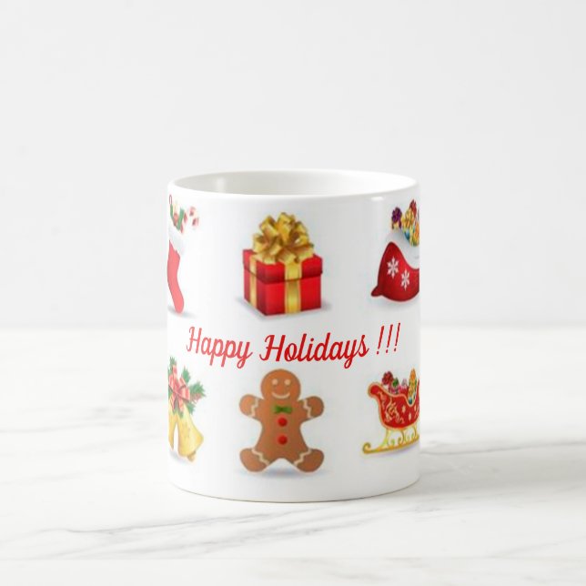 Happy Holidays !!! Coffee Mug (Center)