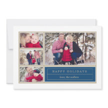 HAPPY HOLIDAYS COLLAGE CARD | CHRISTMAS