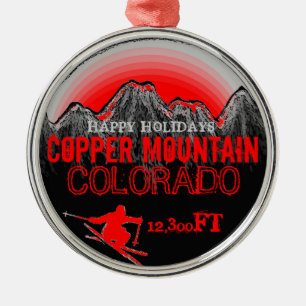 Happy Holidays Copper Mountain Colorado ornament