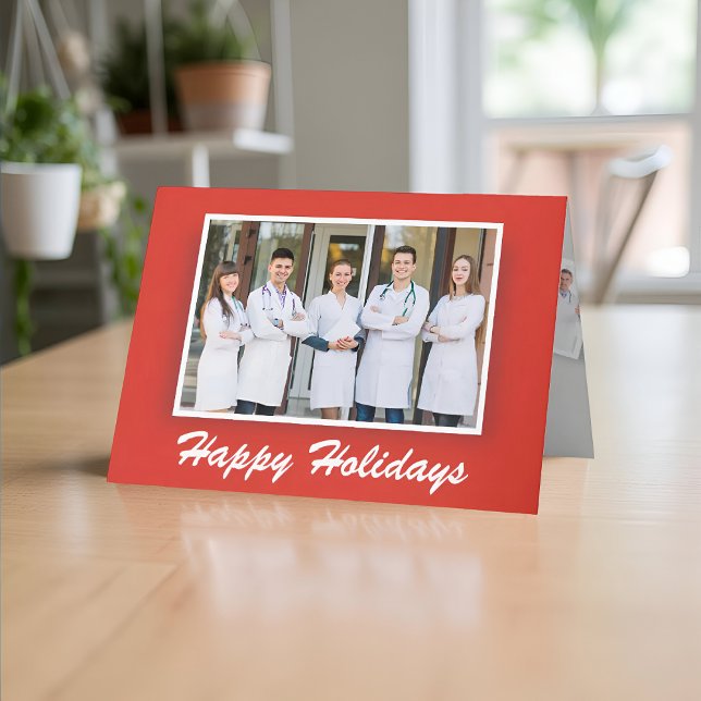 Happy Holidays Custom Photo | Corporate Holiday Card (Creator Uploaded)