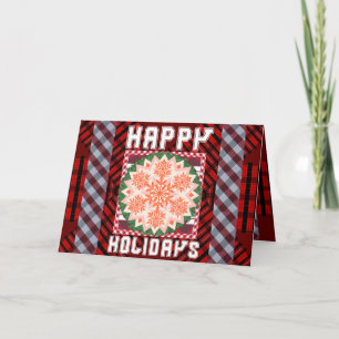 Happy Holidays Customizable Greeting Card