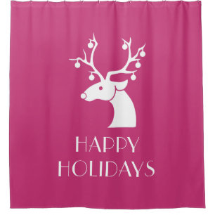 Happy Holidays Cute Reindeer