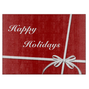 Happy Holidays Cutting Board
