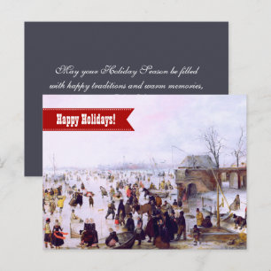 Happy Holidays. Fine Art Christmas Card