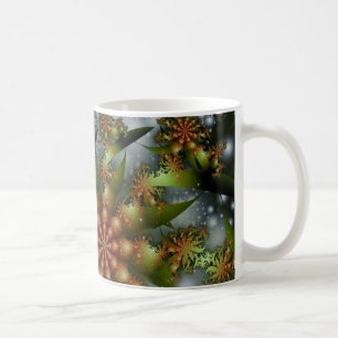 Happy Holidays Fractal Coffee Mug