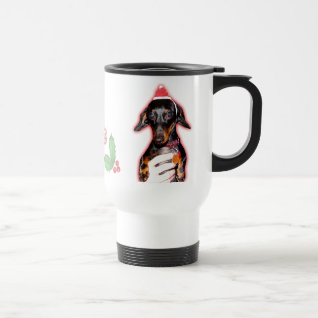 Happy Holidays from Dashal Travel Mug (Right)