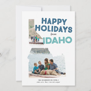 Happy Holidays from Idaho Photo Holiday Card