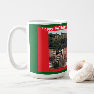 Happy Holidays from  Lisbon Portugal Coffee Mug