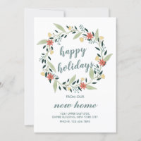 Happy Holidays from our New Home Christmas Wreath