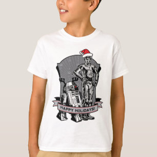 Happy Holidays From R2-D2 & C-2PO T-Shirt