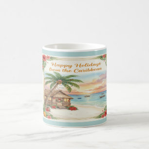 'Happy Holidays from the Caribbean' Mug