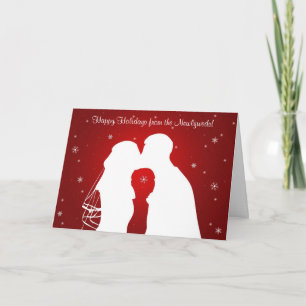 Happy Holidays from the Newlyweds! Holiday Card