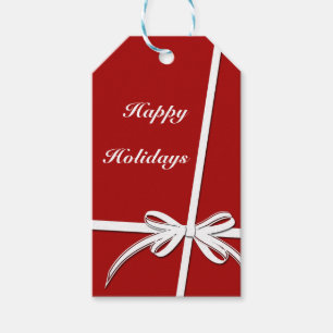 Happy Holidays Gift Tags