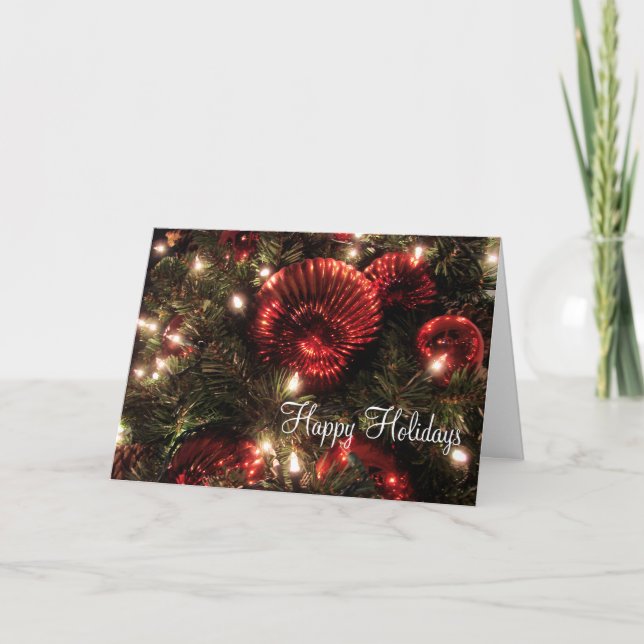 Happy Holidays Greeting Card (Front)