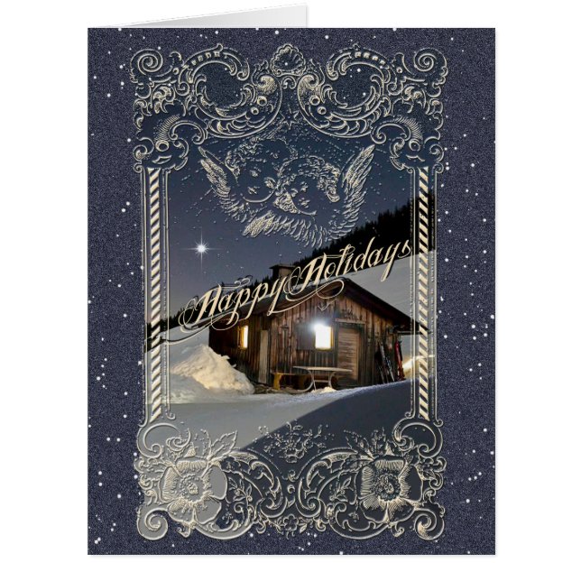 HAPPY HOLIDAYS - Greeting Card (Front)